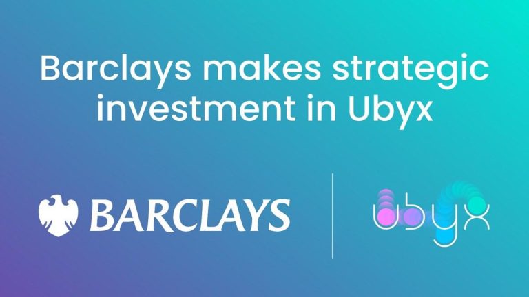 Barclays Invests In Ubyx To Advance Digital Money Connectivity Barclays Invests In Ubyx To Advance Digital Money Connectivity