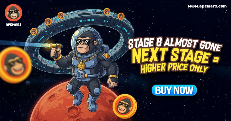 Top Crypto Presale to Join Now, APEMARS Eyes 8,169%+ ROI While XRP and VeChain Gear Up for 2026 Catalysts