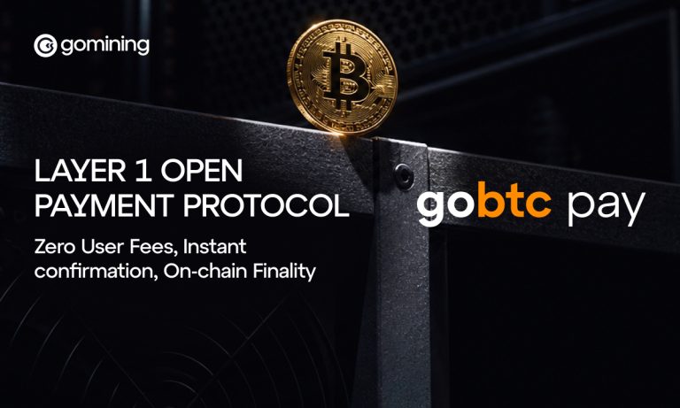 GoMining Launches GoBTC Pay To Bring Native Instant Payments To Bitcoin GoMining Launches GoBTC Pay To Bring Native Instant Payments To Bitcoin