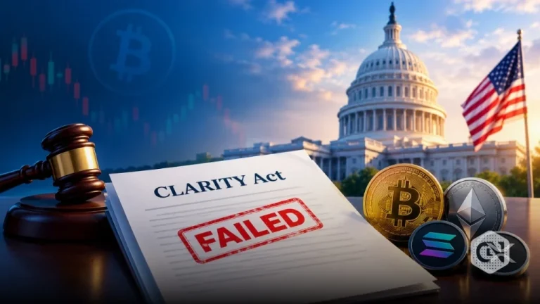 CLARITY Act Fails to Advance in Senate as US Crypto Regulation Faces New Ambiguity